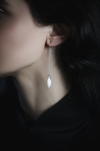 Image 2 of STELLAR long drop earrings