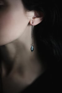 Image 4 of STELLAR long drop earrings
