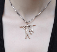 Image 3 of Flayed figure (silver/bronze)