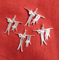 Image 2 of Flayed figure (silver/bronze)