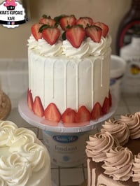 Image 2 of Strawberry Drip Cake 