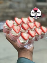 Image 3 of Strawberry Drip Cake 