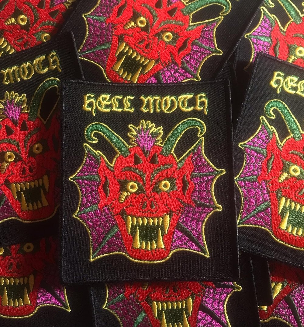 HELL MOTH patch 