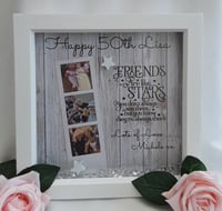 Image 4 of Personalised Friend Frame,Friend Gift,Best Friend Frame,Personalised Photo Frame,Friends are like st