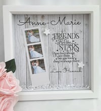 Image 1 of Personalised Friend Frame,Friend Gift,Best Friend Frame,Personalised Photo Frame,Friends are like st