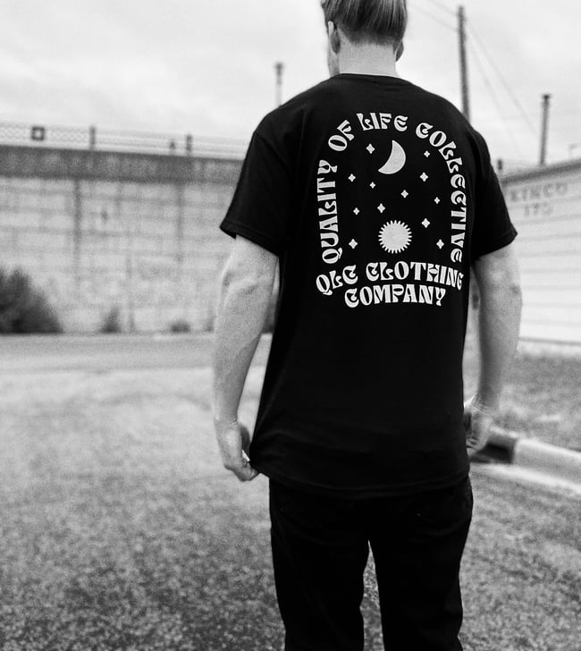 Moonlit Tee in Black