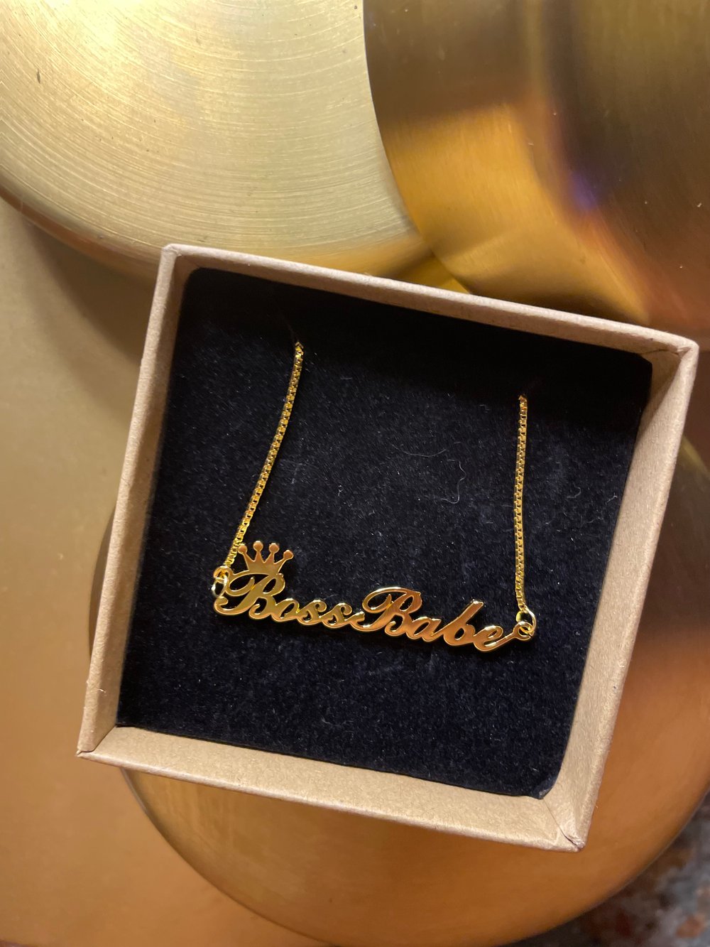 Image of Boss Babe Signature Gold Necklace [Pre-Order]