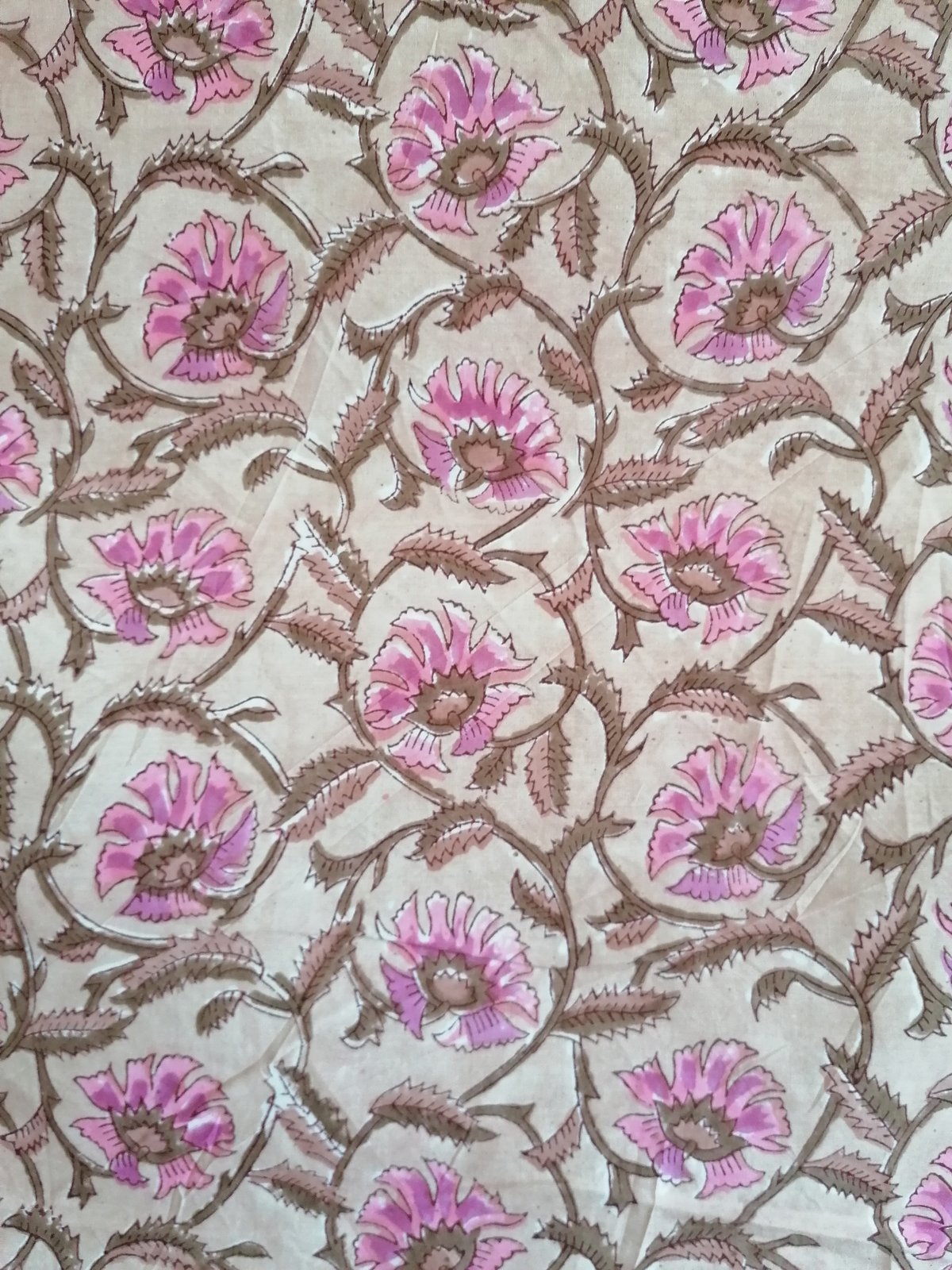 Image of Namasté fabric mauve 