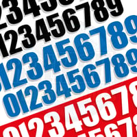 Image 1 of ACU Race Number Packs