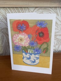 Image 2 of ‘Poppies and Cornflowers’ card
