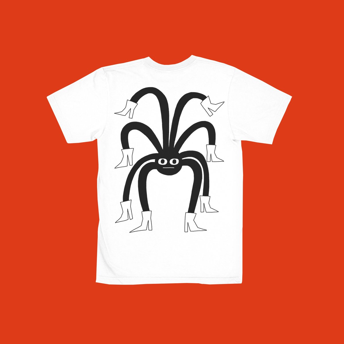Image of Screen Printed Spider Tee