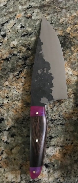 Image of Chef prep w/ Resin and wood Handle
