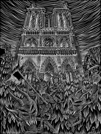 Notre Dame de Paris en feu (2014)