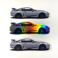 Jason's Supra Sticker or Magnet (Side View)