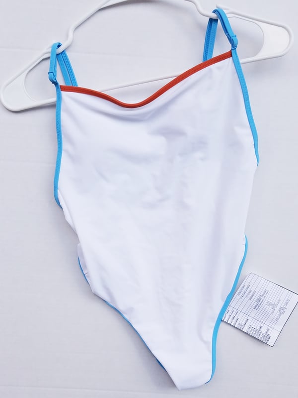 Image of Color Block Trim Aerie Swim Suit