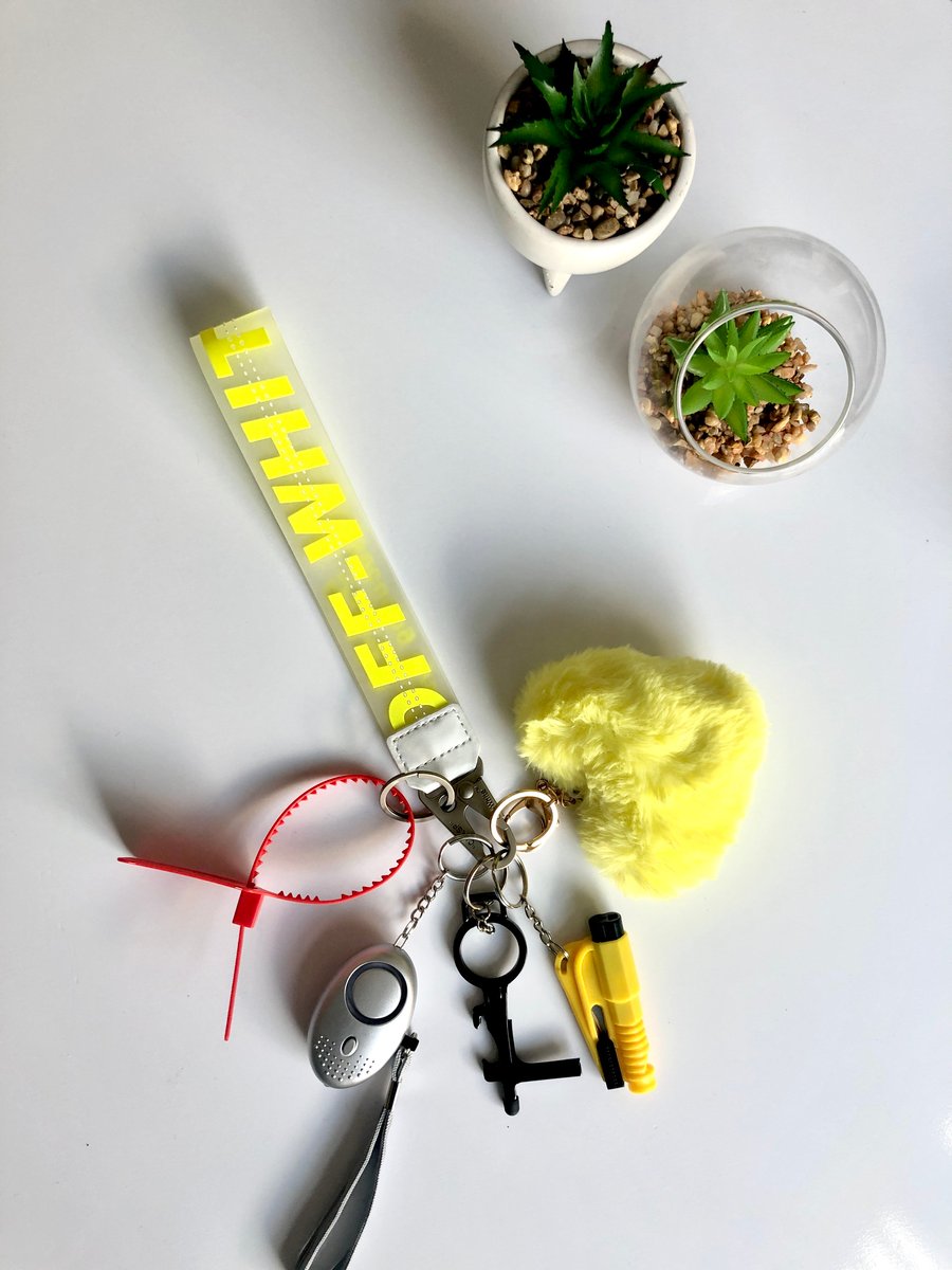 Image of Yellow off white inspired