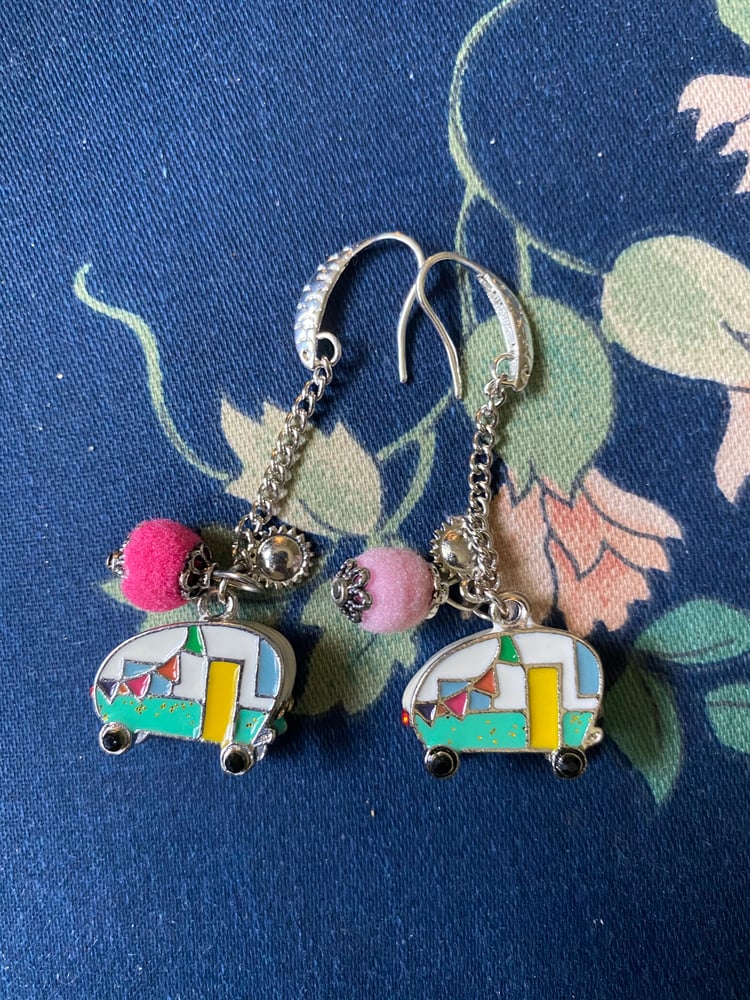 Image of Happy camper earrings