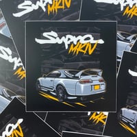 MKIV Supra Square Sticker