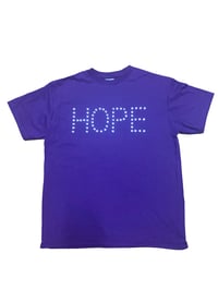 HOPE Studded Tee Purple (NEW)