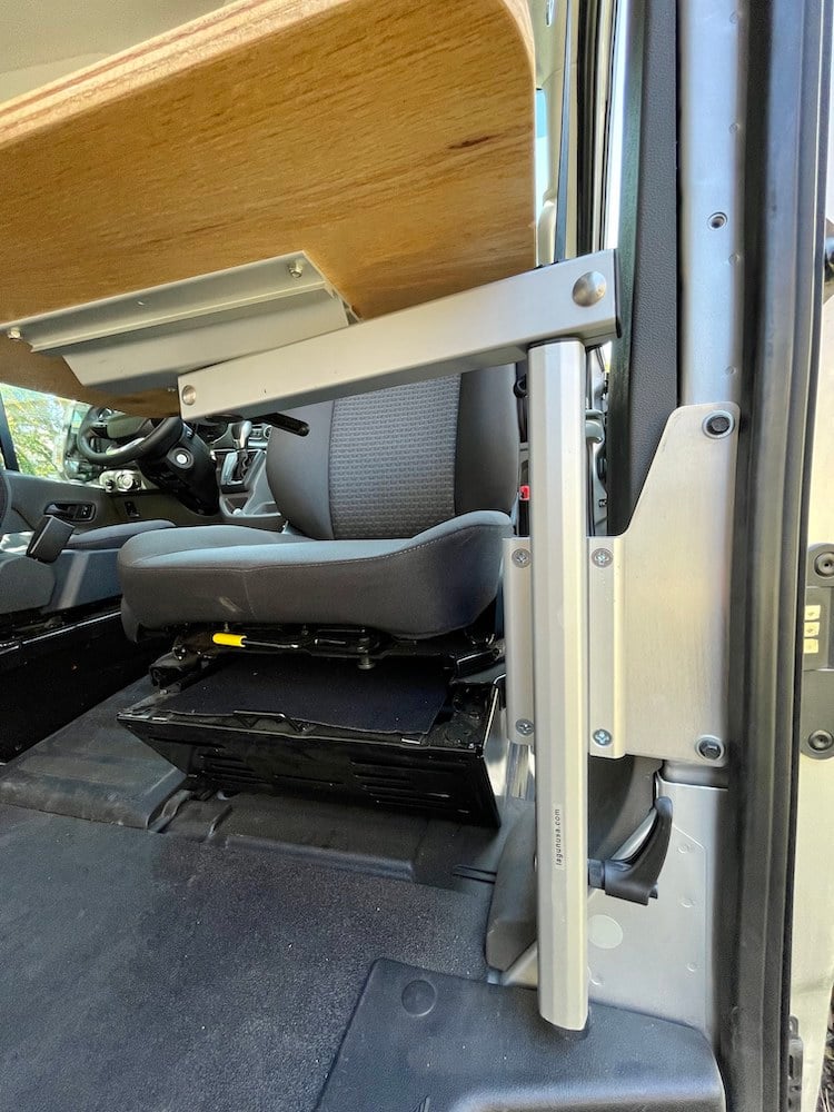 Image of Lagun Table Mount for Ford Transit Camper Van