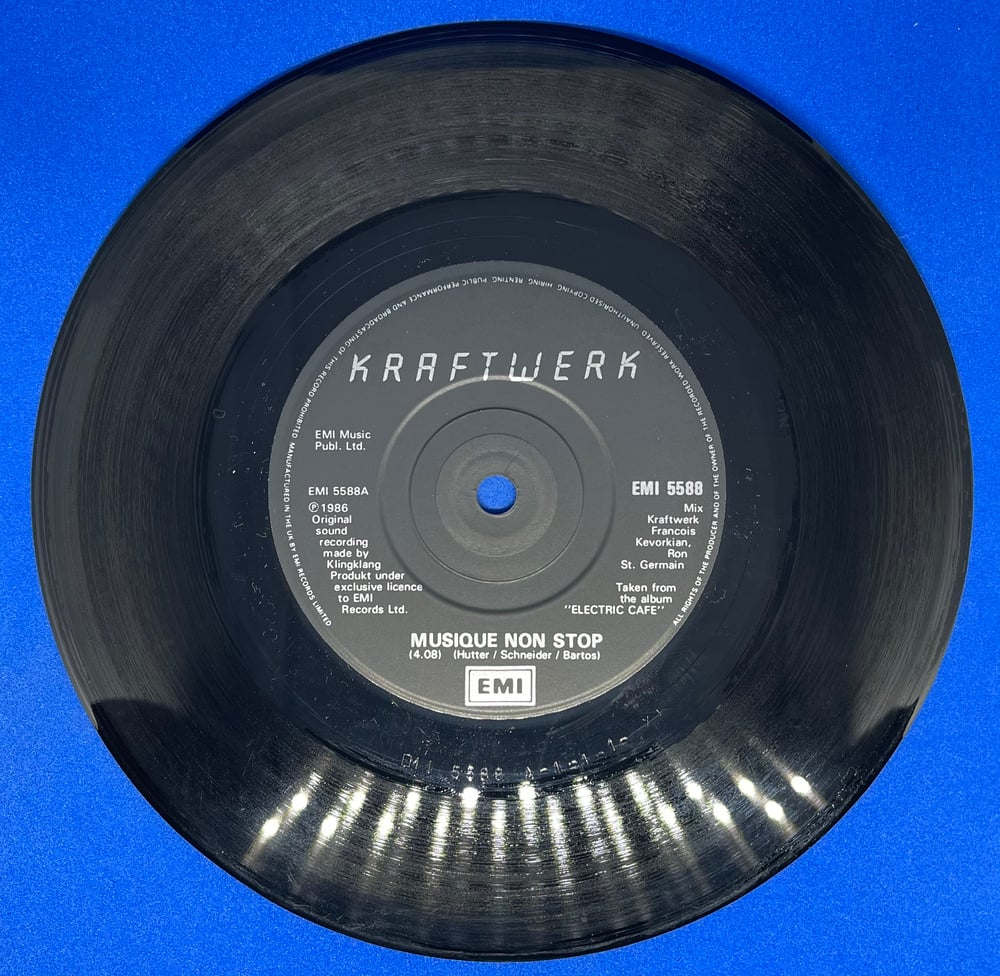 Kraftwerk- Musique Non-Stop 1986 7” 45rpm