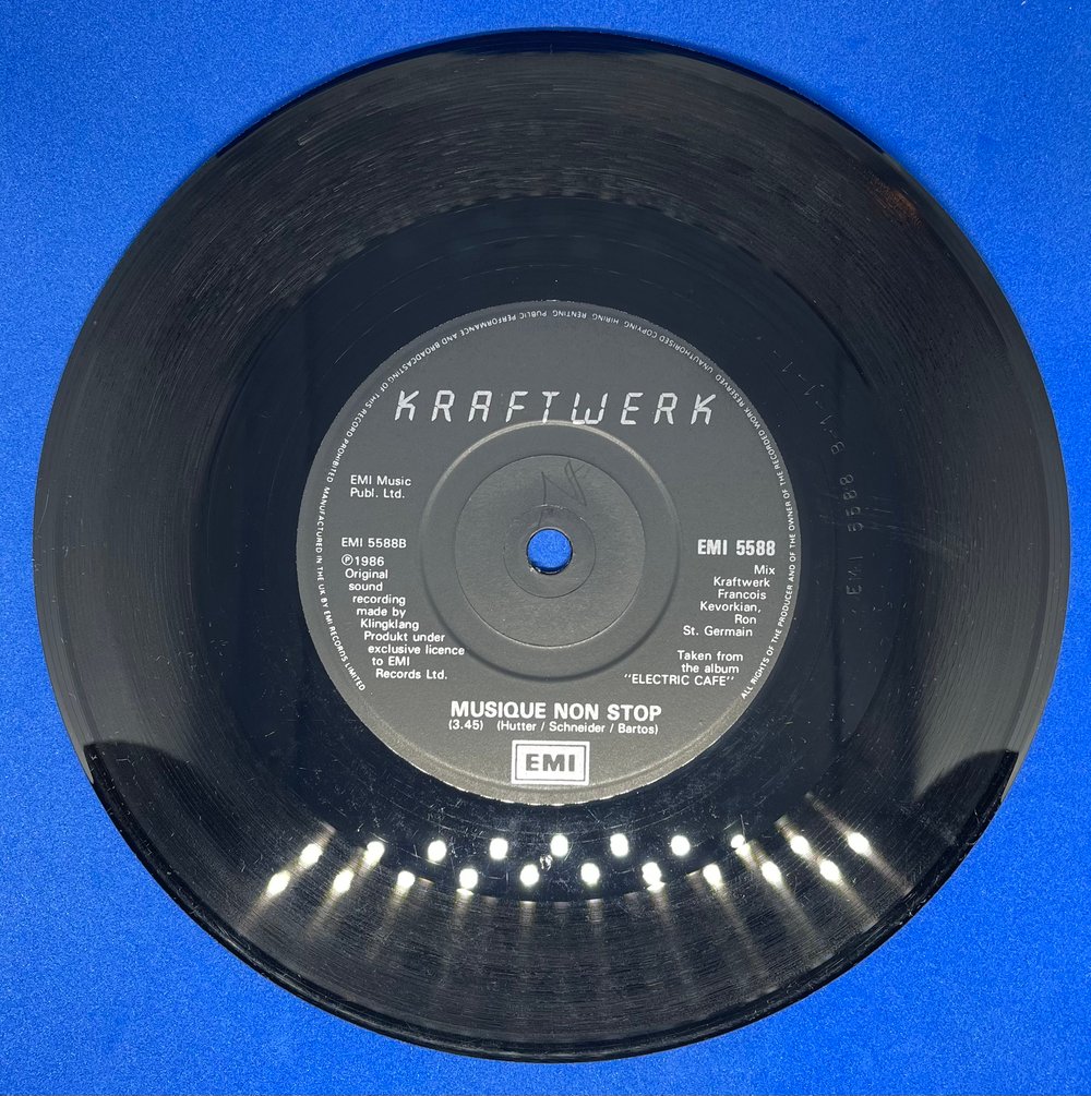 Kraftwerk- Musique Non-Stop 1986 7” 45rpm