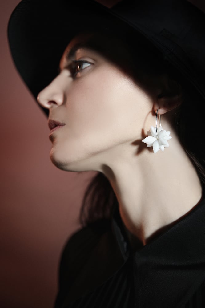 Image of STELLAR hoop earrings
