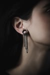 SIMPLE SILVER clip earrings