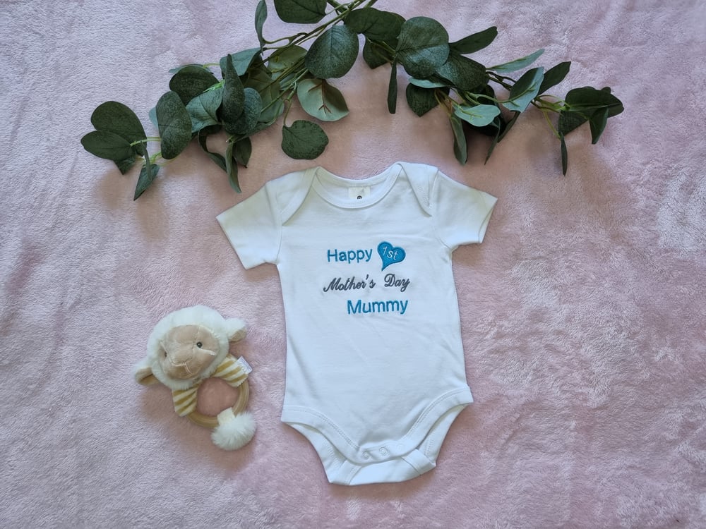 Image of Happy 1st Mothers Day Blue