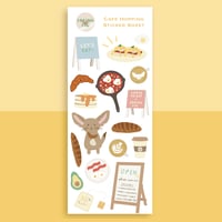 Cafe Hopping Sticker Sheet