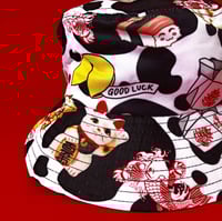 Image 3 of LUCKY CAT SERIES BUCKET HAT