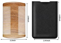 Image 4 of Engraved Double Sided Combs