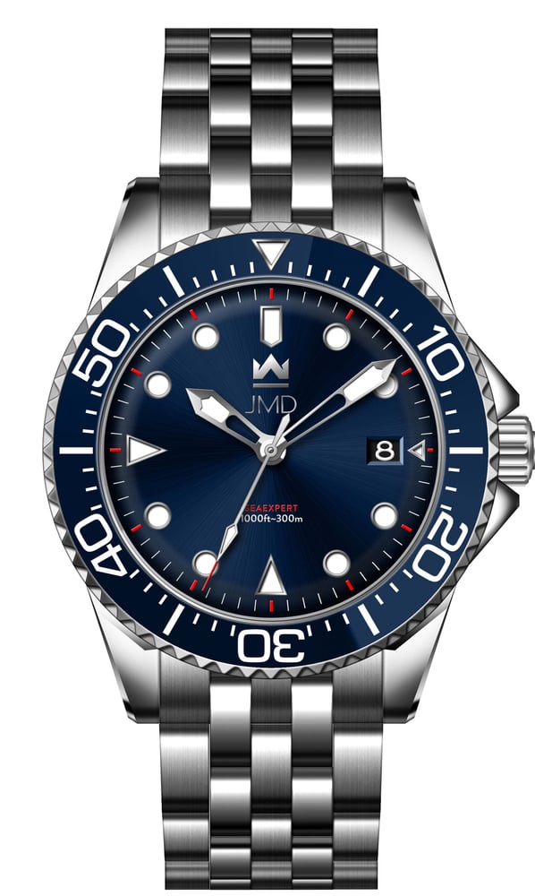 Image of SEAEXPERT Dive Watch Cerulean Blue