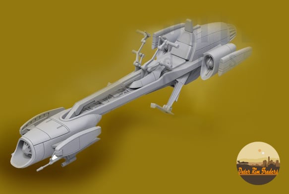 Image of Bark Speeder by Skylu3d Designs