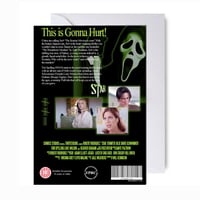 Image 2 of Stab A5 Greetings Card + Envelope (ThirteenSins Original)