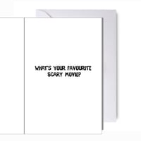 Image 3 of Stab A5 Greetings Card + Envelope (ThirteenSins Original)