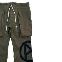 Image 2 of Anarchy Cargo Flare Pants
