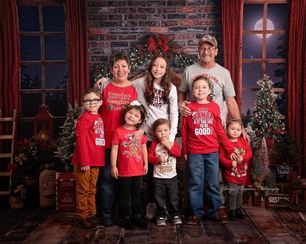 Image of Cozy Hideaway Family Holiday Mini Session NON-REFUNDABLE RETAINER