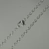 20" OR 24" SILVER PLATED CHAIN 