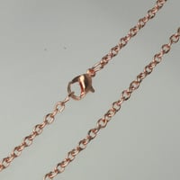 24" COPPER PLATED CHAIN 
