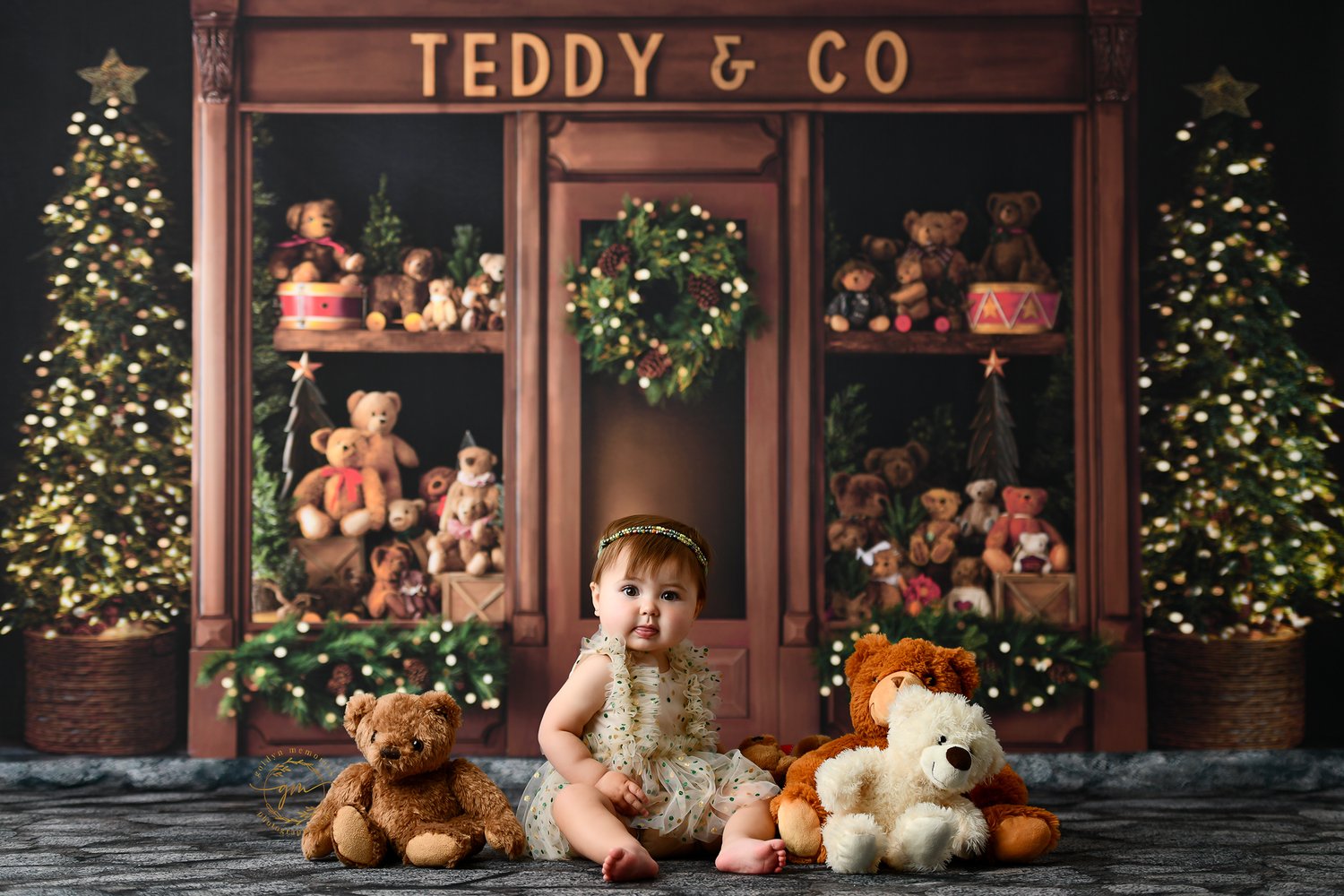 Image of Baby and 4 and Under Kids Only Holiday Mini Sessions- Non-Refundable Deposit
