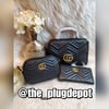 Gucci Black Leather Set