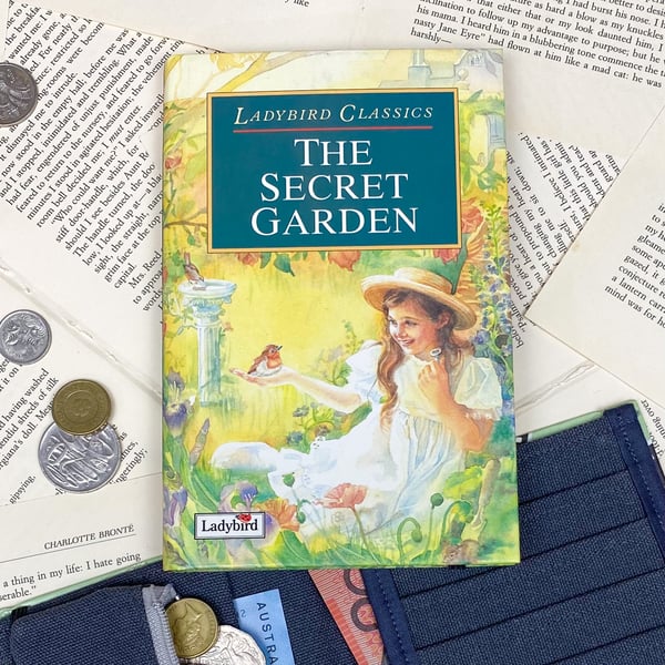 Image of The Secret Garden Book Wallet