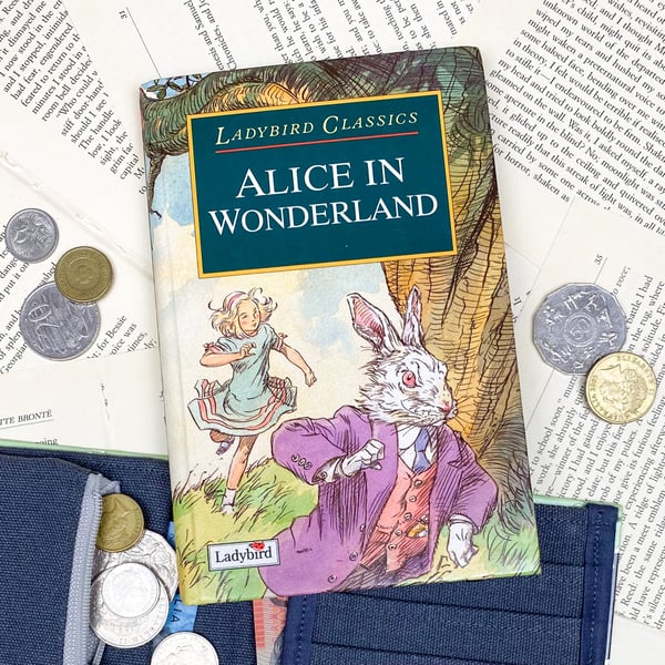 Image of Alice in Wonderland Book Wallet, Ladybird Classics