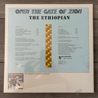 Image 2 of The Ethiopian - Open The Gate Of Zion Vinyl LP