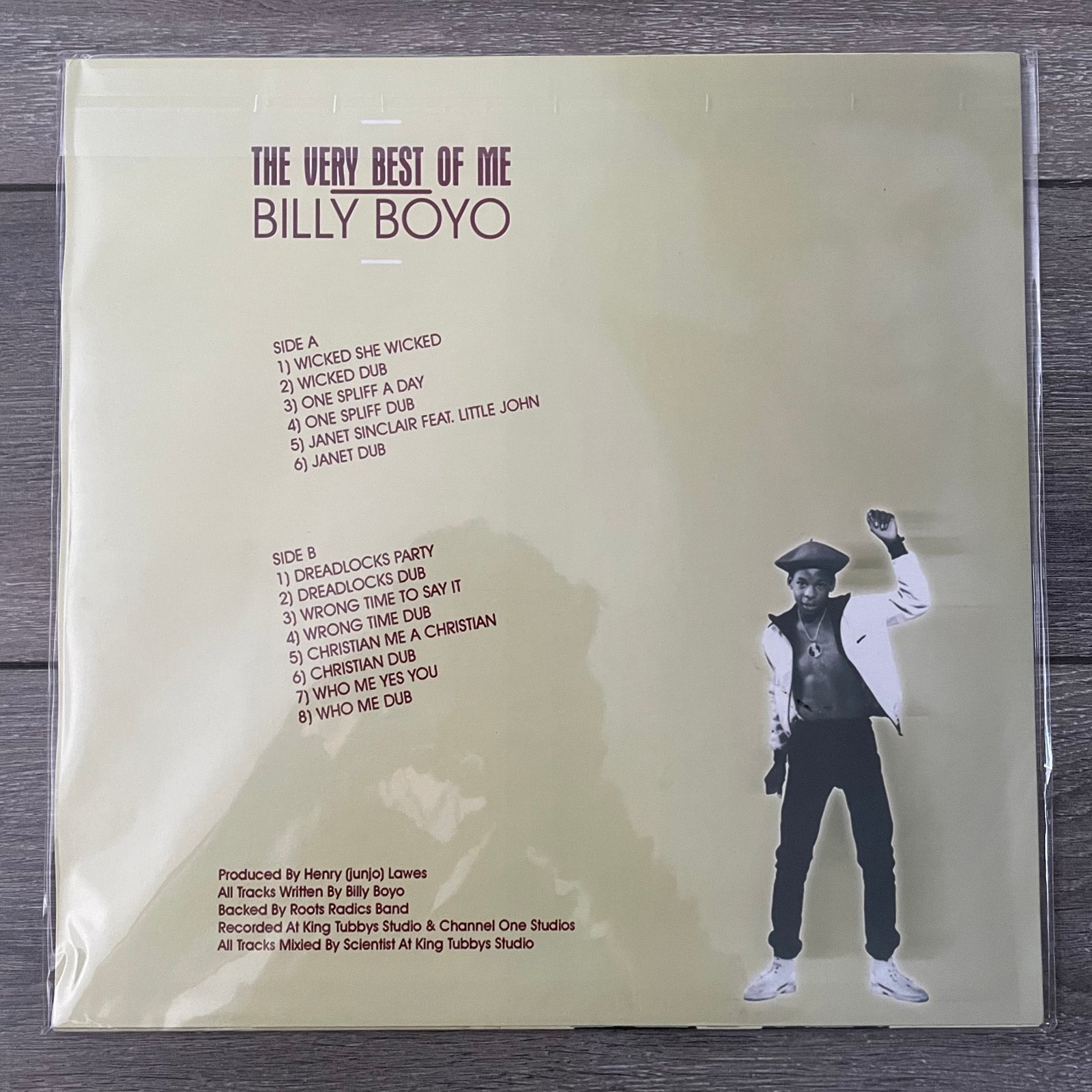 Billy Boyo - The Very Best Of Me Vinyl LP / Cali Vibes