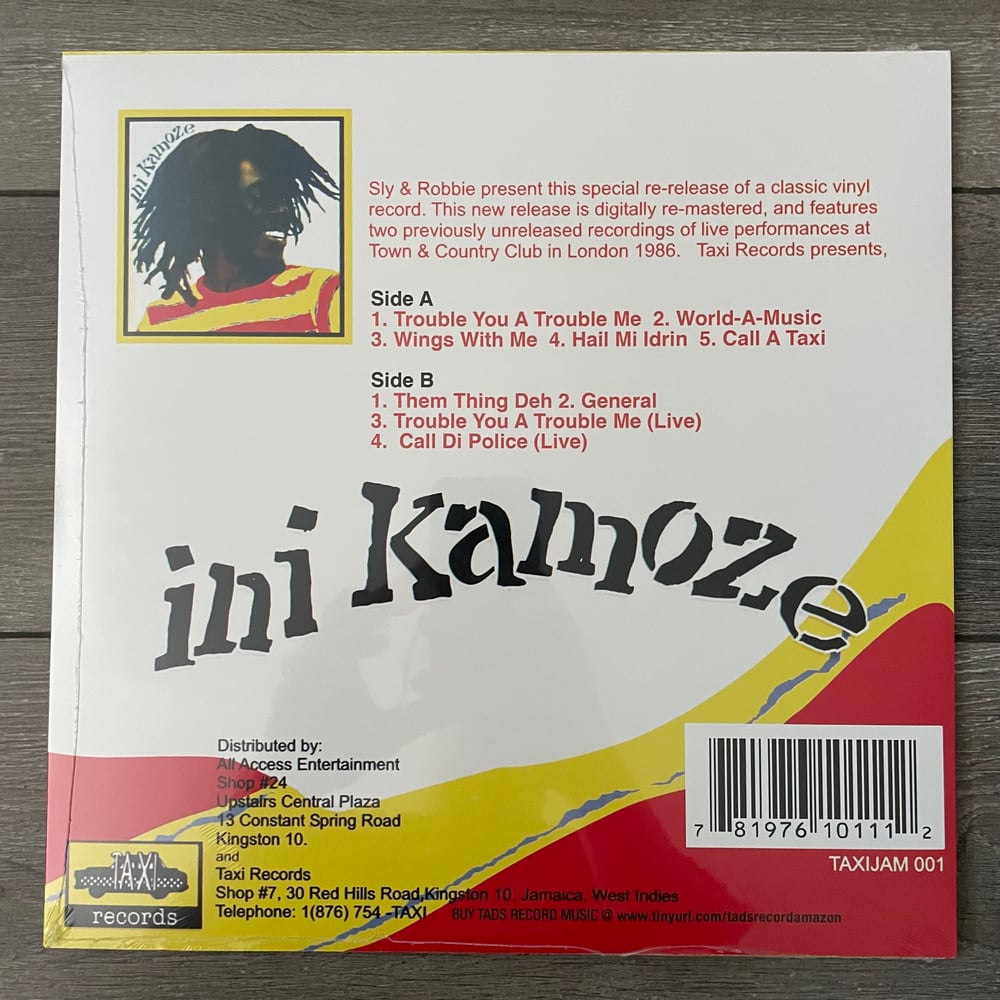 Image of Ini Kamoze - Sly & Robbie Presents Ini Kamoze Vinyl LP