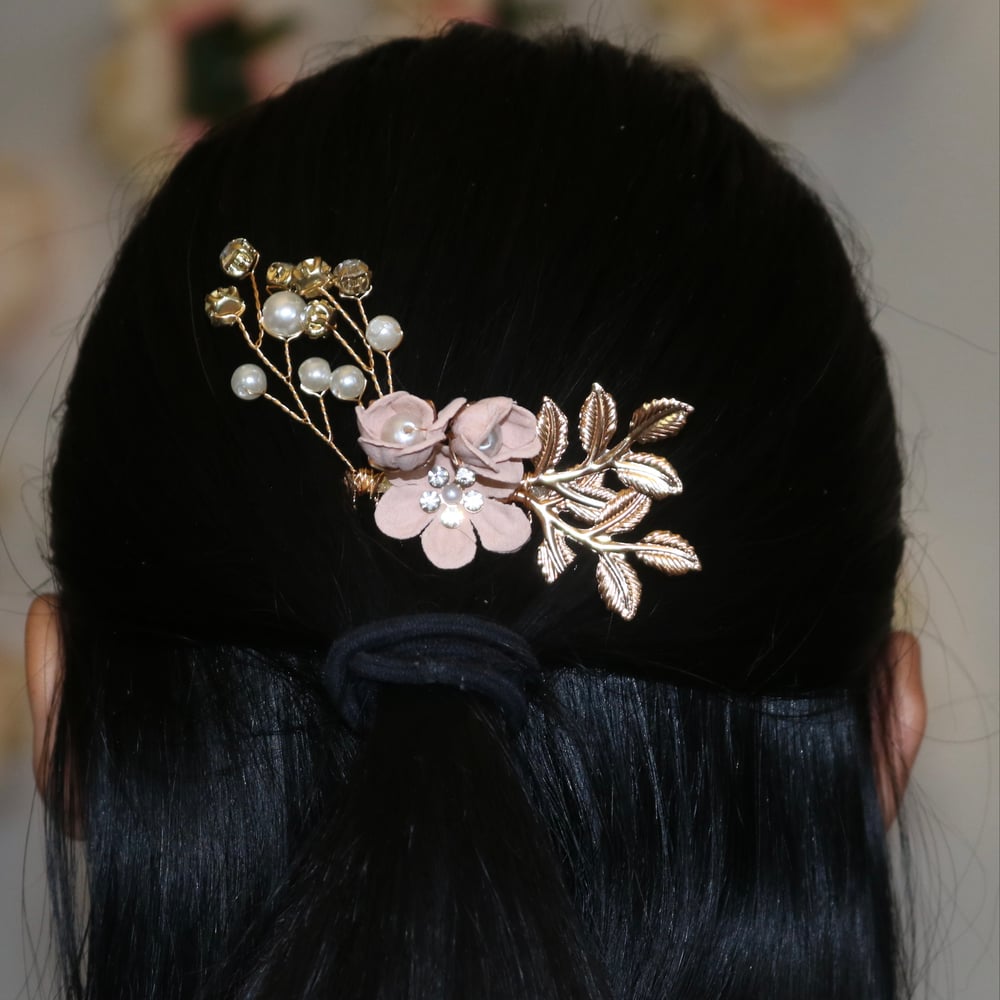 Image of Medium Blush Pink Hair Pin