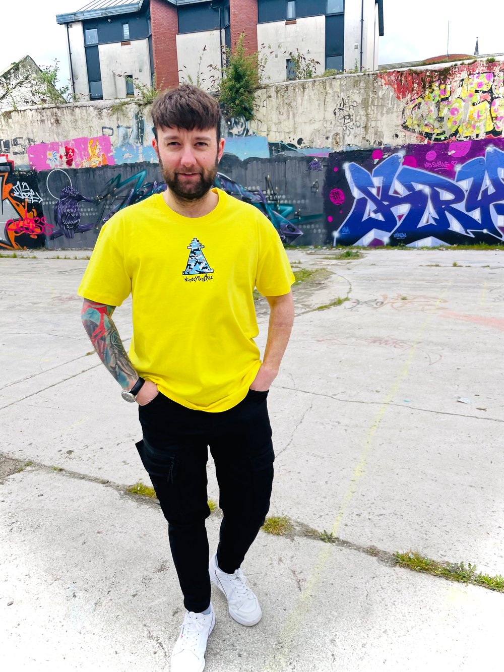 Image of Yellow Camo Tee