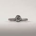 Image of ONE DIAMOND RING - 18K / PLATINUM